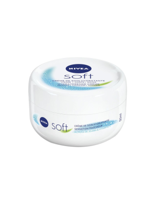 Nivea Soft Crème Visage Mains Corps 50ml