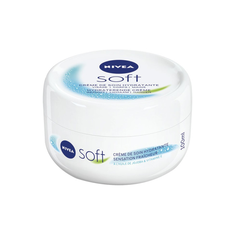 Nivea Soft Crème Visage Mains Corps 100ml