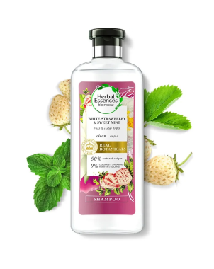 Herbal Essences Shampoing White Strawberry & Sweet Mint 400ml - Cheveux Gras