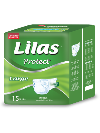 Lilas Protect - Couche Adults Large - 15 pcs