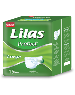 Lilas Protect - Couche Adults Large - 15 pcs