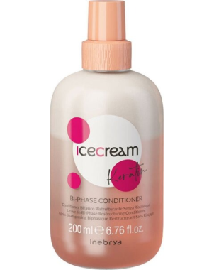 Conditionner Bi-Phasé Kératine 200ml - Inebrya Ice Cream