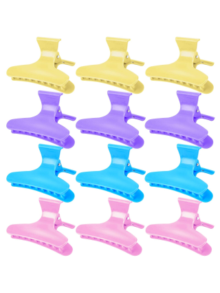 Clips Cheveux 12 pcs Multi Couleurs - Accessoires Coiffure