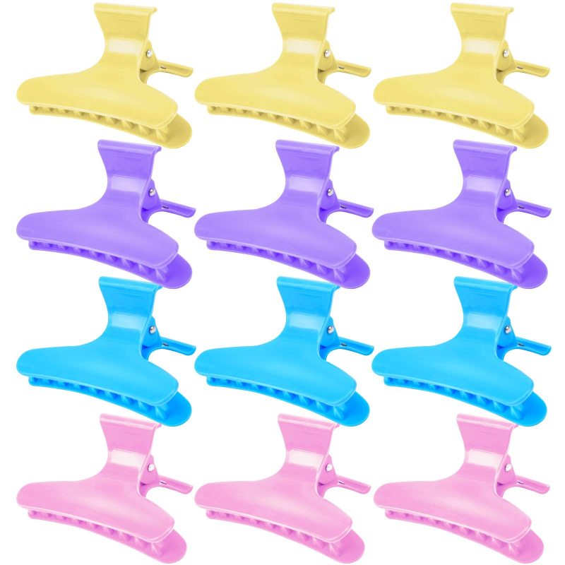 Clips Cheveux 12 pcs Multi Couleurs - Accessoires Coiffure