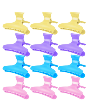 Clips Cheveux 12 pcs Multi Couleurs - Accessoires Coiffure