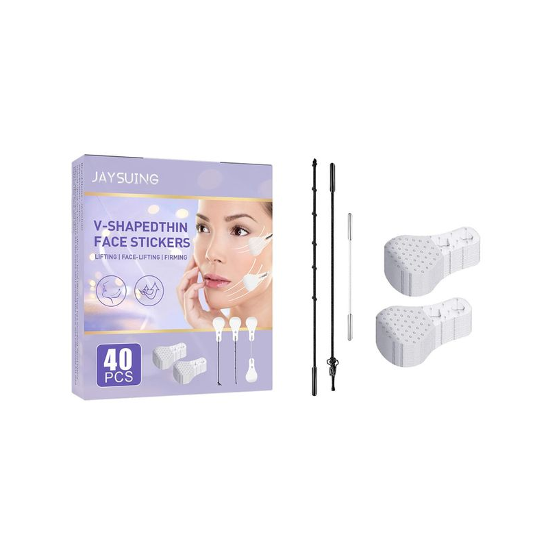 Stickers Visage V-Forme 40 pcs - Lifting Visage et Sourcils Maquillage