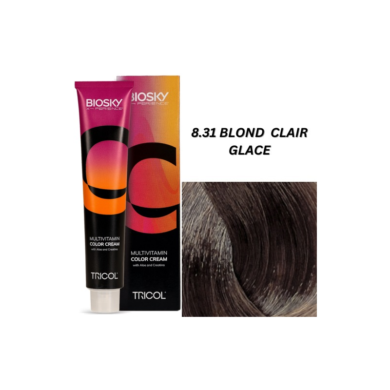 X-Perience Color Cream ° 8.31 - Blond Clair Glace - Coloration Cheveux