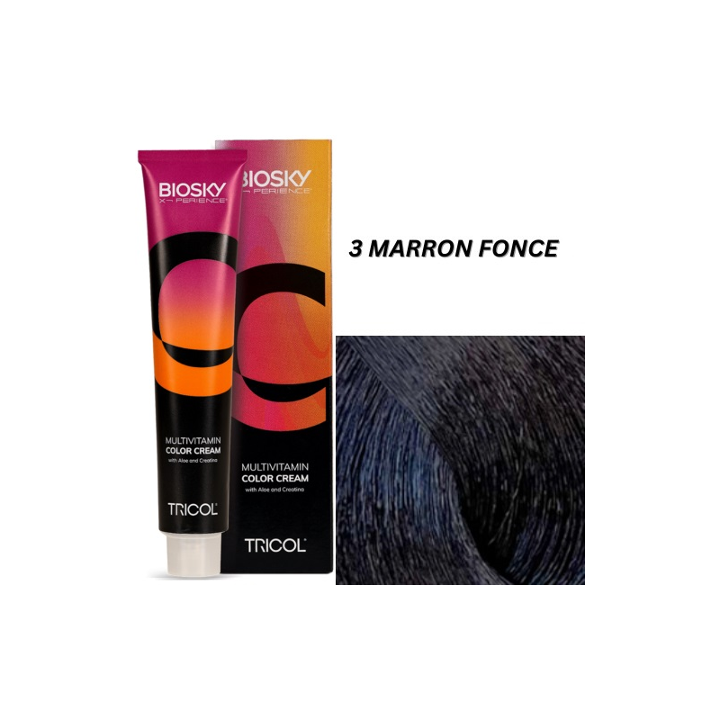 X-Perience Color Cream ° 3 - Marron Foncé - Coloration Cheveux