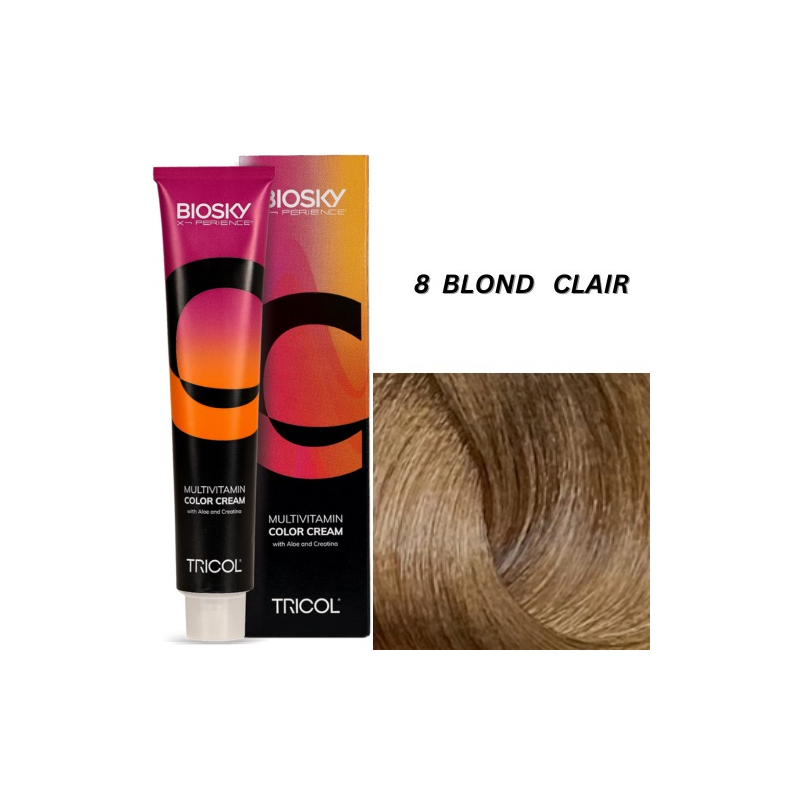 X-Perience Color Cream ° 8 - Blond Clair - Coloration Cheveux