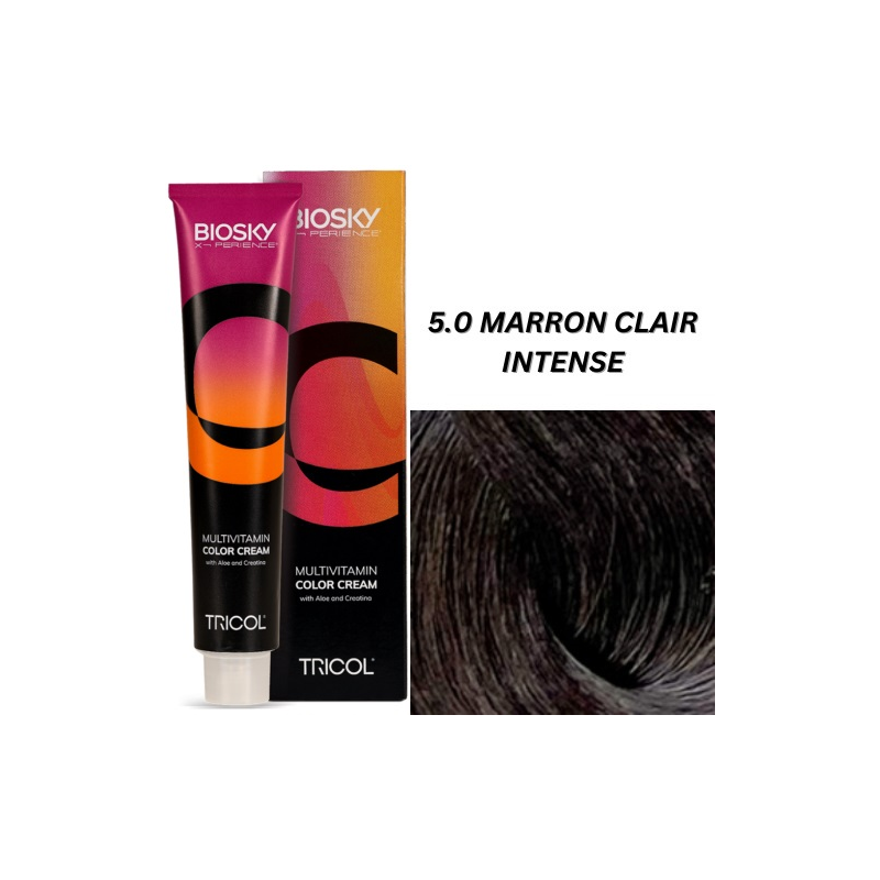 X-Perience Color Cream ° 5.0 - Marron Clair Intense - Coloration Cheveux