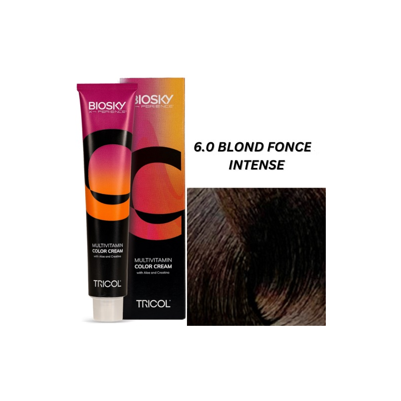 X-Perience Color Cream ° 6.0 - Blond Foncé Intense - Coloration Cheveux