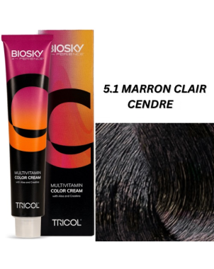 X-Perience Color Cream ° 5.1 - Marron Clair Cendré - Coloration Cheveux