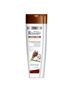 Rojanet Beurre de Cacao et Huile de Coco 650ml - Cheveux Rebels et Difficiles à Coiffer