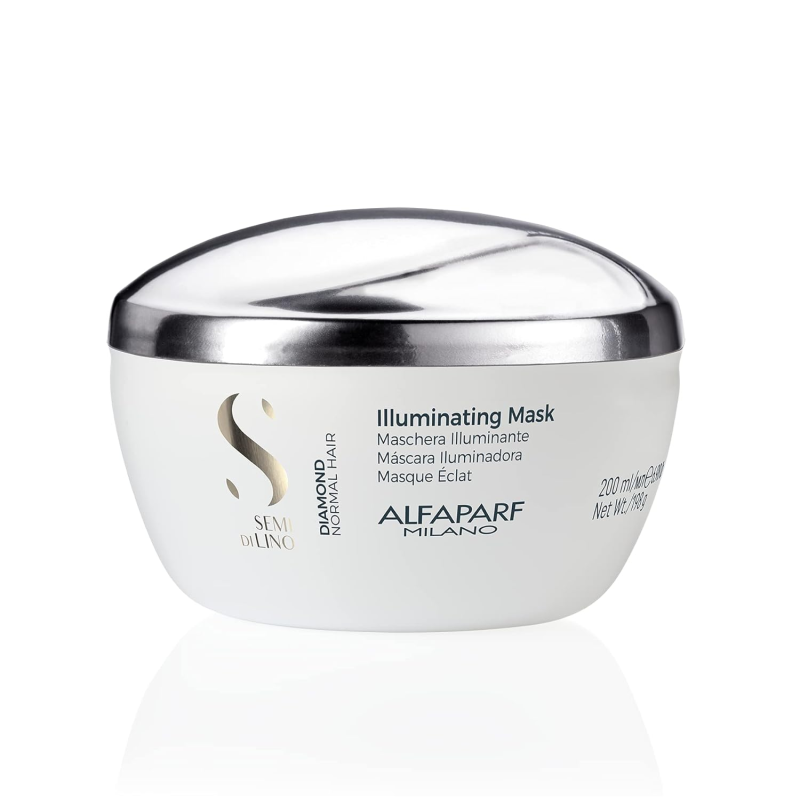 Illuminating Masque 200ml - Cheveux Normaux - Alfaparf Semi di Lino