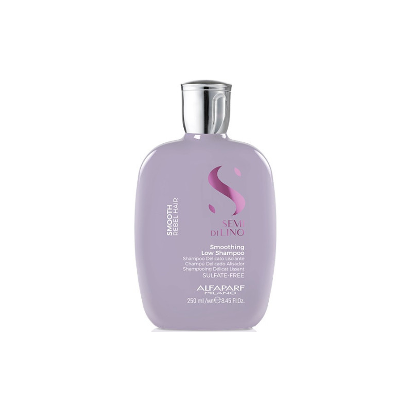 Smoothing Shampoing 250ml - Cheveux Rebels Anti Frisottis - Alfaparf Semi di Lino