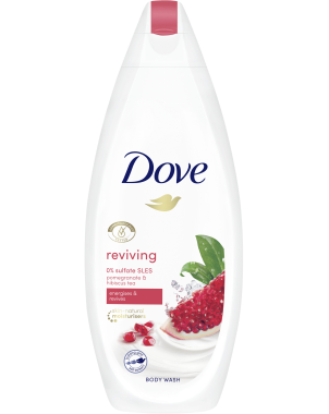 Dove Gel Douche Grenade 500ml Sans Sulfates - Peau Fraîche et Parfumée