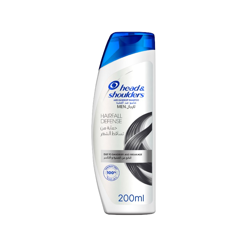 Shampoing Hair Fall Defense Anti Chute Homme 200ml - Head & Shoulders