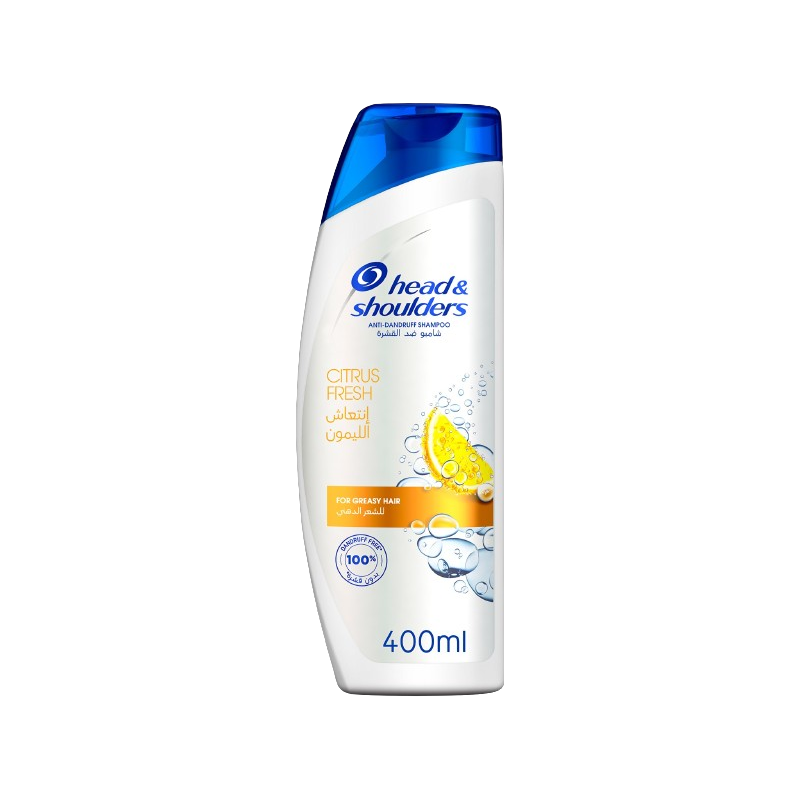 Shampoing Citrus Fresh 400ml - Cheveux Gras - Head & Shoulders