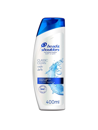 Shampoing Classic Clean 400ml - Cheveux Normaux - Head & Shoulders