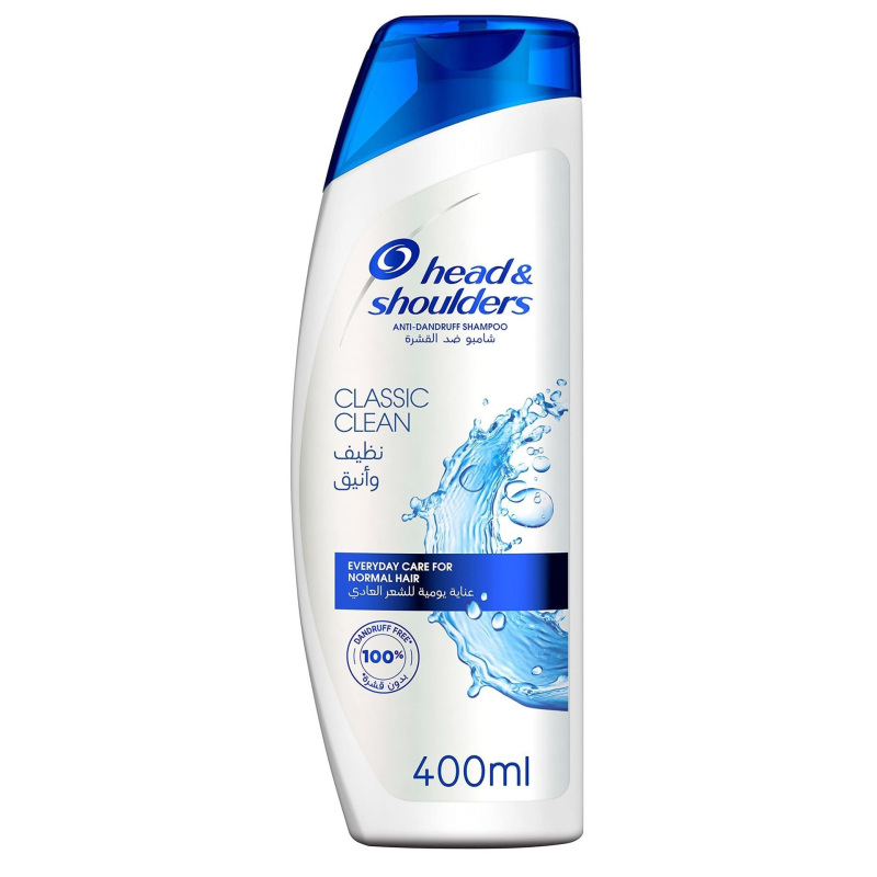 Shampoing Classic Clean 400ml - Cheveux Normaux - Head & Shoulders