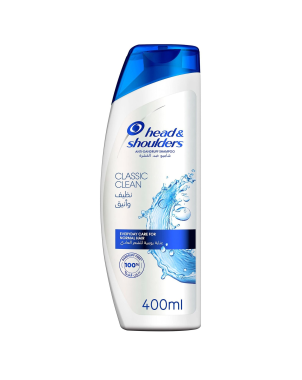 Shampoing Classic Clean 400ml - Cheveux Normaux - Head & Shoulders