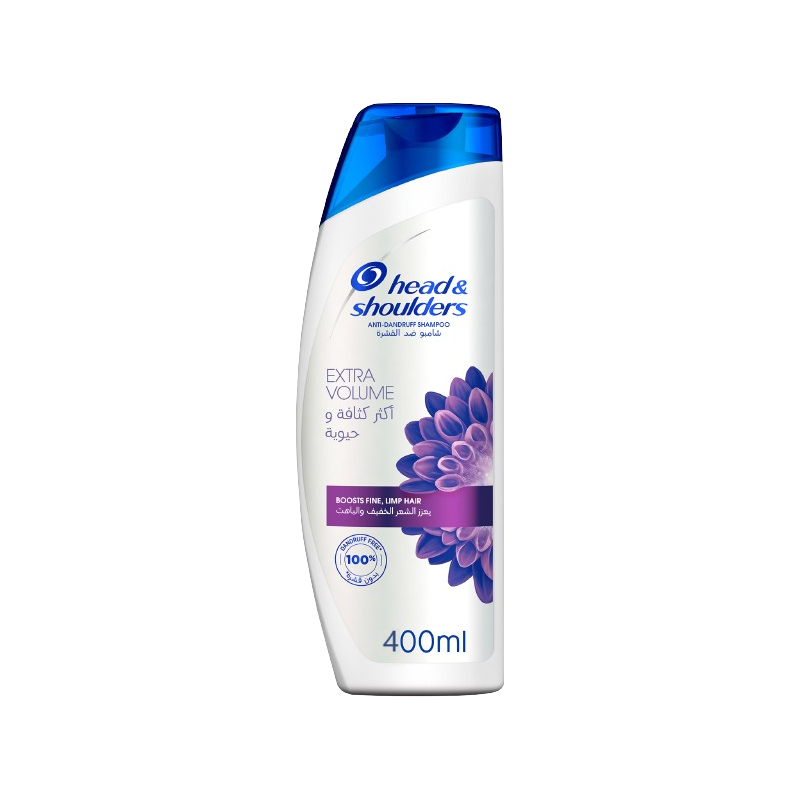 Shampoing Extra Volume 400ml - Cheveux Fins Manque Volume - Head & Shoulders