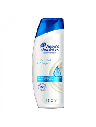 Shampoing Total Clean 400ml - Cheveux Abîmés - Head & Shoulders