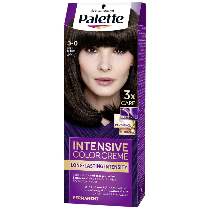 Palette Teinture 3-0 - Coloration Cheveux - Schwarzkopf Palette