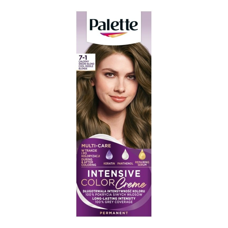 Palette Teinture 7-1 - Coloration Cheveux - Schwarzkopf Palette