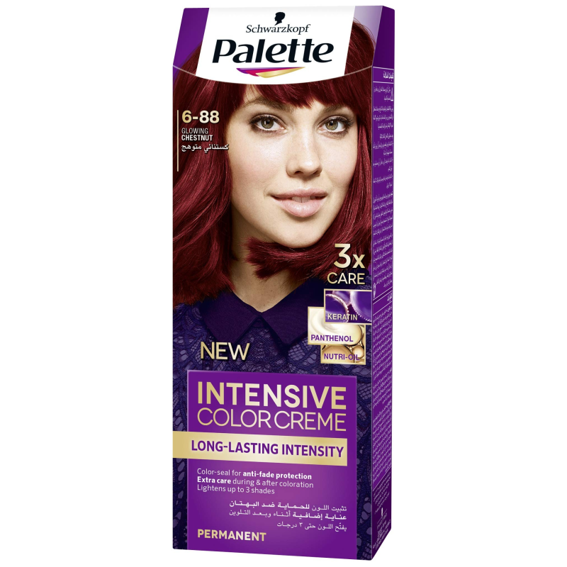 Palette Teinture 6-88 - Coloration Cheveux - Schwarzkopf Palette