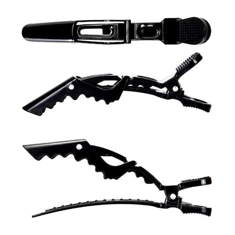 Pinces Crocodile Cheveux 6 pcs - Coiffure Cheveux