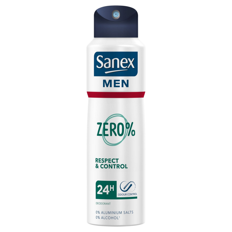 Sanex Déodorant Homme 200ml Zero% Aluminium et Alcool