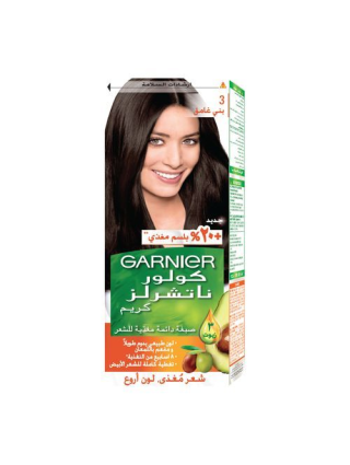 Garnier Color Naturals ° 3 - Teinture Cheveux Châtain Foncé