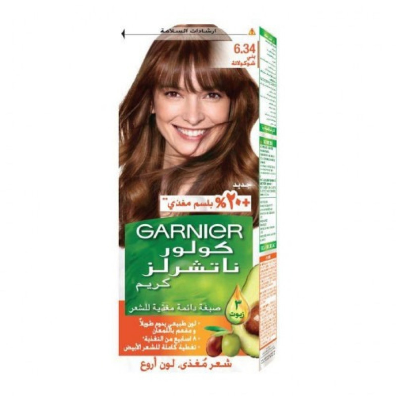 Garnier Color Naturals ° 6.34 Chocolat - Teinture Cheveux