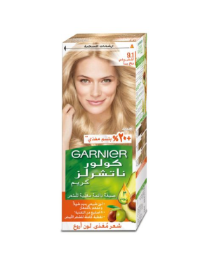 Garnier Color Naturals ° 9.1 Blond Cendré Très Très Clair - Teinture Cheveux