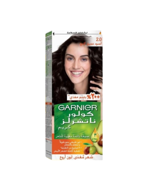 Garnier Color Naturals ° 2 Noir Profond Lumineux - Teinture Cheveux