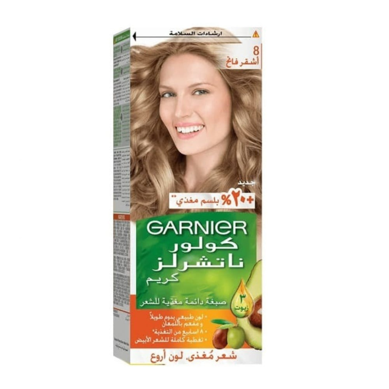 Garnier Color Naturals ° 8 Blond Clair - Teinture Cheveux