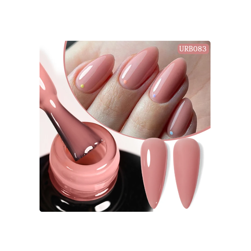 QBD Rubber Base Coat B03 Dark Beige 10ml