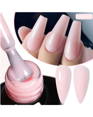 QBD Rubber Base Coat B06 Pink Ice 10ml