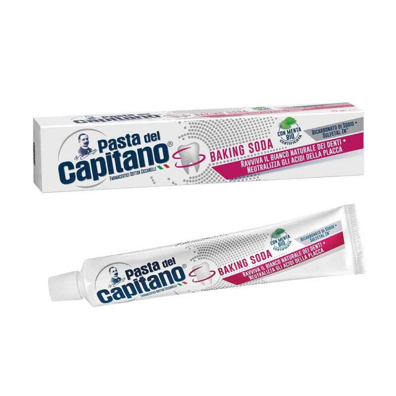 Dentifrice Baking Soda 100ml - Pasta del Capitano