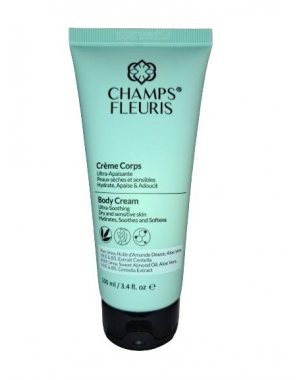 Crème Corps Ultra Apaisante 100ml - Champs Fleuris - Peaux Sèches et Sensibles - Hydrate Apaise et Adoucit