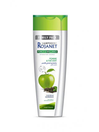 Rojanet Pomme et Thé Vert 650ml - Cheveux Normaux - Force et Brillance