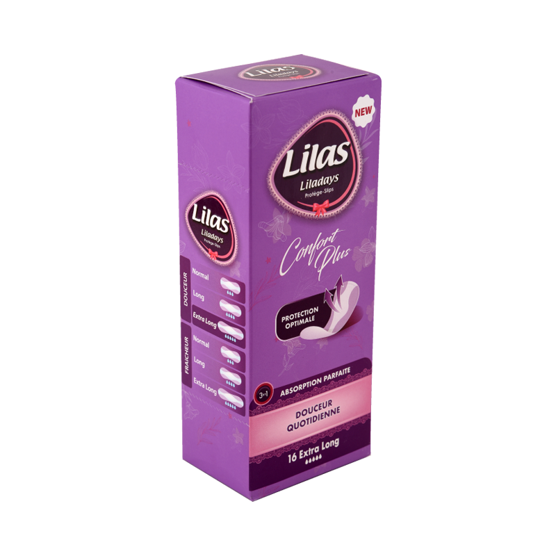 Protège Slip Normal 20 pcs - Lilas Confort Plus