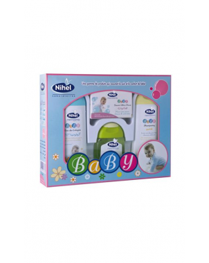 Nihel Coffret Bébé Garçon Bleu