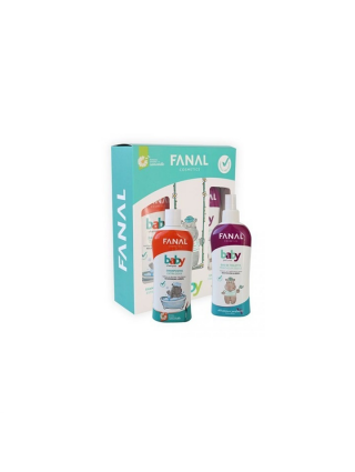 Fanal Coffret Soins Bébé Garçon - Gel Douche 250ml + Eau de Toilette 250ml