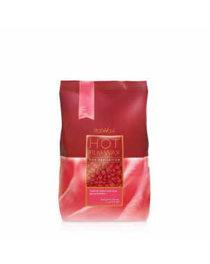 500g Italwax Hot Film Wax Rose - Cire Epilation Visage et Corps