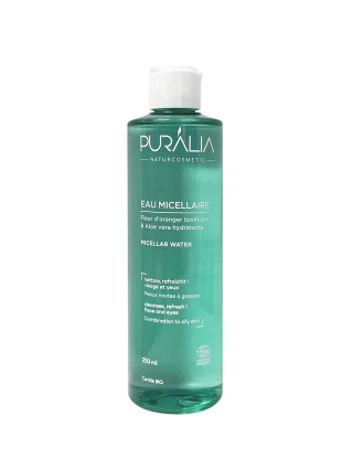 Eau Micellaire PURALIA 250ml - Peaux Mixtes à Grasses