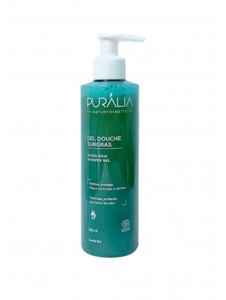 Gel Douche Surgras PURALIA 250ml Peaux Normales à Sèches