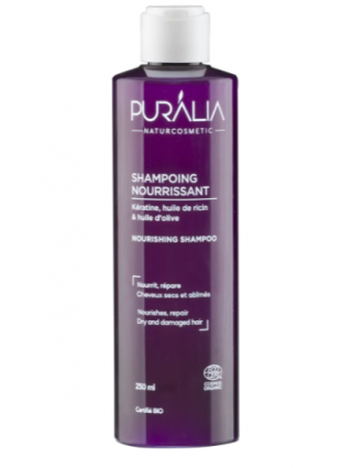 Shampoing Nourrissant PURALIA 250ml Cheveux secs et abîmés