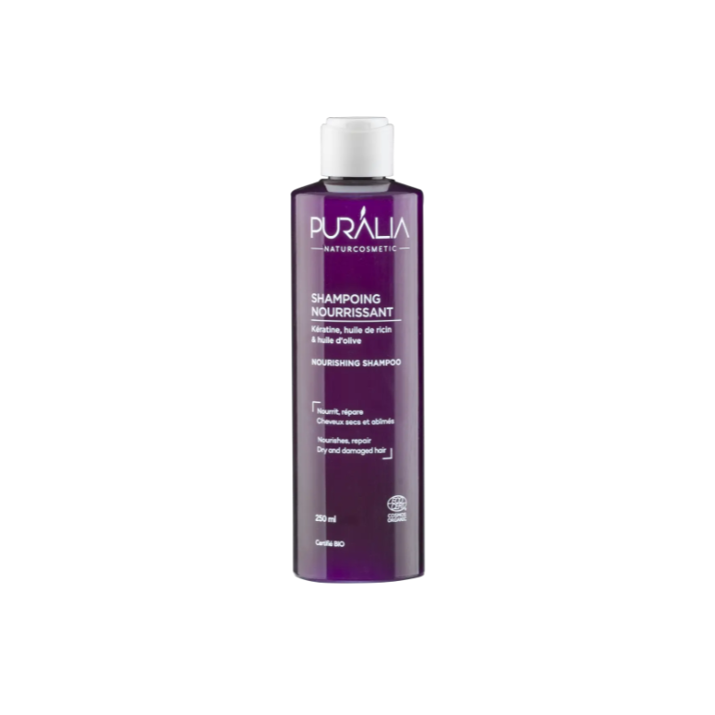 Shampoing Nourrissant PURALIA 250ml Cheveux secs et abîmés